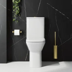 Harbour Alchemy Rimless Back to Wall Comfort Height Toilet & Soft Close Seat