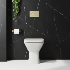 Harbour Alchemy Rimless Back to Wall Toilet & Soft Close Seat