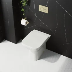 Harbour Alchemy Rimless Back to Wall Toilet & Soft Close Seat