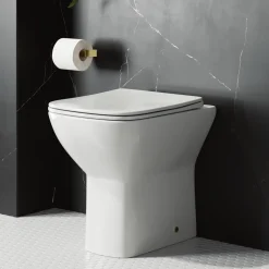 Harbour Alchemy Rimless Back To Wall Comfort Height Toilet & Soft Close Seat