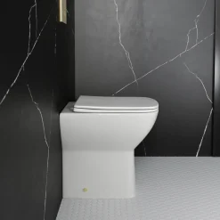 Harbour Alchemy Rimless Back To Wall Comfort Height Toilet & Soft Close Seat