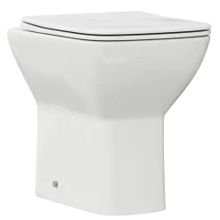 Harbour Alchemy Rimless Back To Wall Comfort Height Toilet & Soft Close Seat