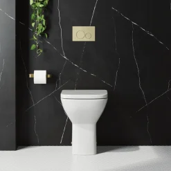 Harbour Alchemy Rimless Back To Wall Comfort Height Toilet & Soft Close Seat