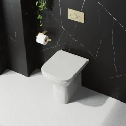 Harbour Alchemy Rimless Back To Wall Comfort Height Toilet & Soft Close Seat