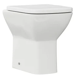 Harbour Alchemy Rimless Back To Wall Comfort Height Toilet & Soft Close Seat