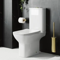 Harbour Alchemy Rimless Close Coupled Toilet & Soft Close Seat