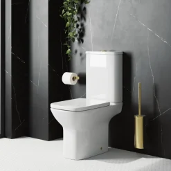 Harbour Alchemy Rimless Close Coupled Toilet & Soft Close Seat