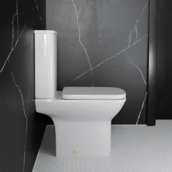 Harbour Alchemy Rimless Close Coupled Toilet & Soft Close Seat