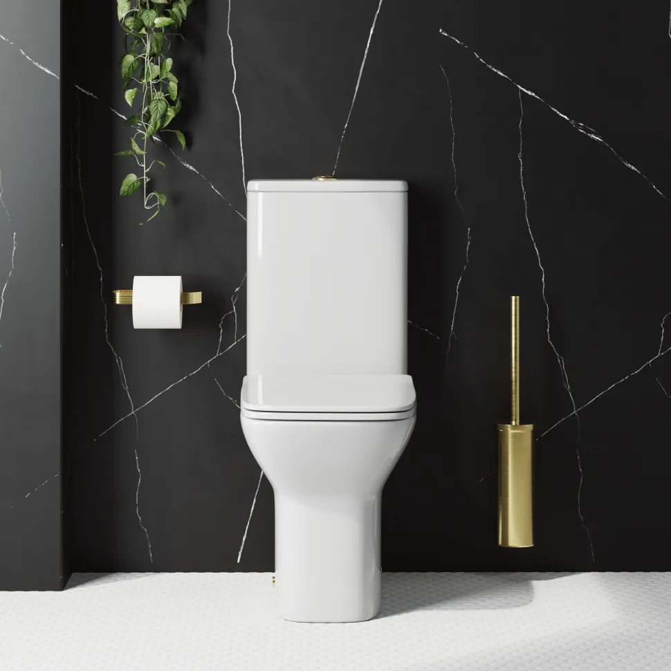 Harbour Alchemy Rimless Close Coupled Toilet & Soft Close Seat