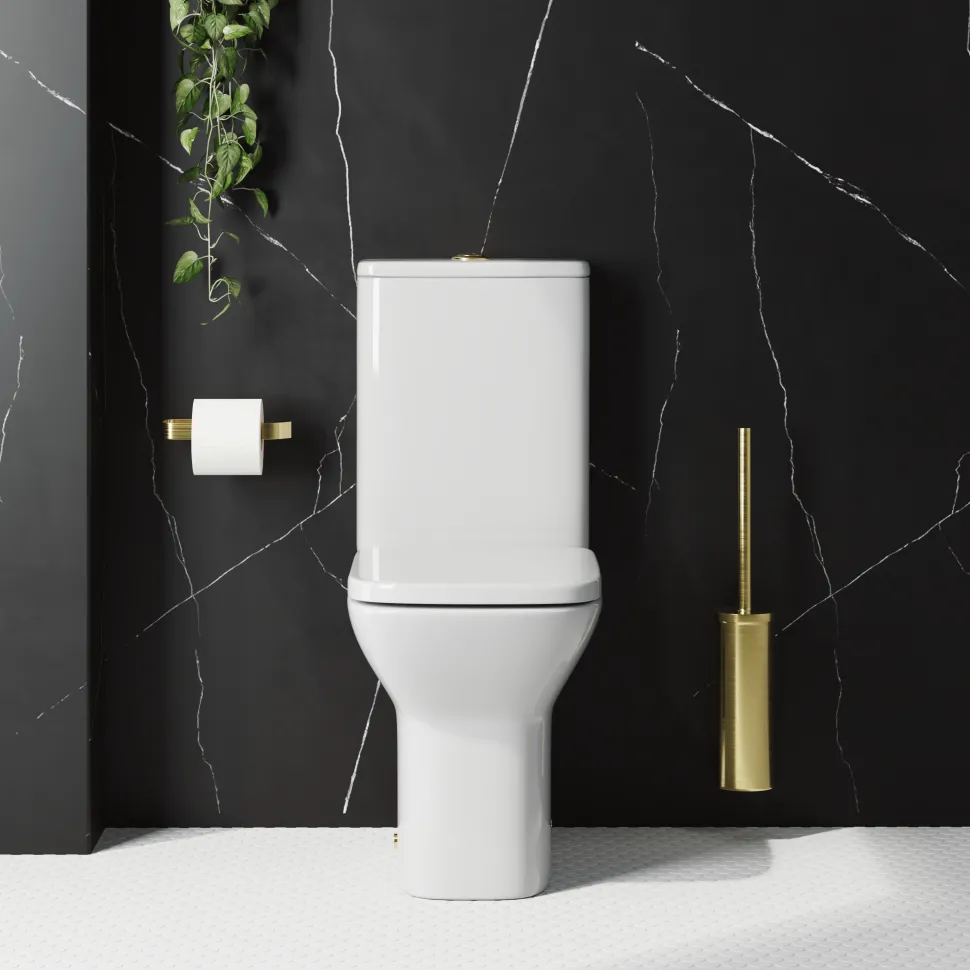 Harbour Alchemy Rimless Toilet & Basin Bathroom Suite