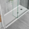 Harbour Anti Slip Gel Coated Stone Resin Bath Replacement Rectangular Shower Tray - 1700 x 700mm