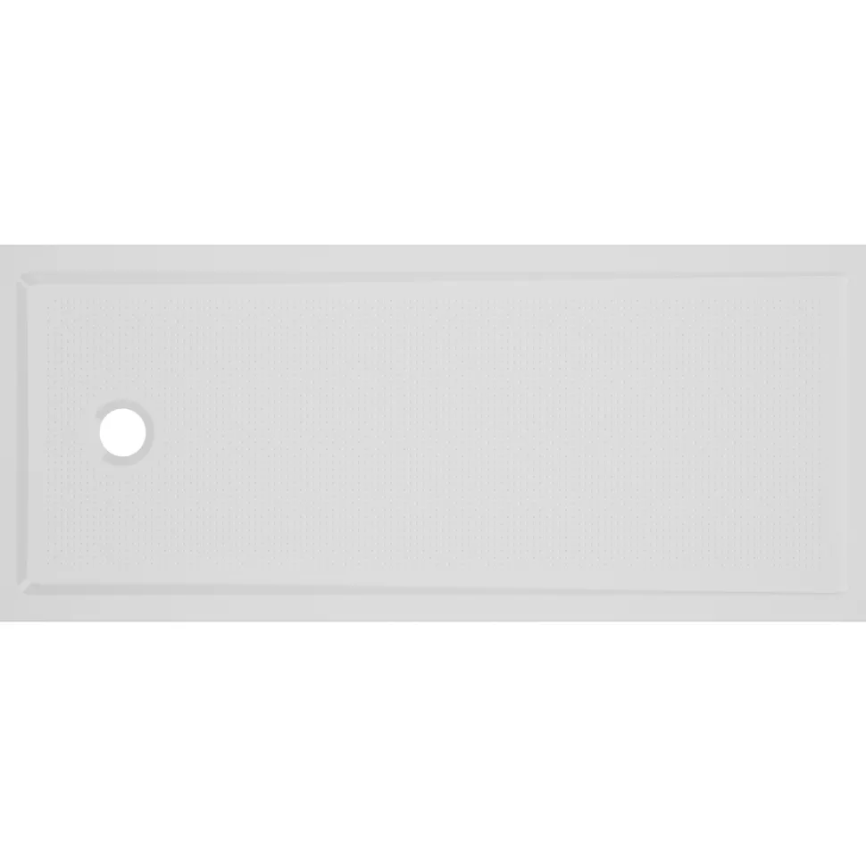 Harbour Anti Slip Gel Coated Stone Resin Bath Replacement Rectangular Shower Tray - 1700 x 700mm