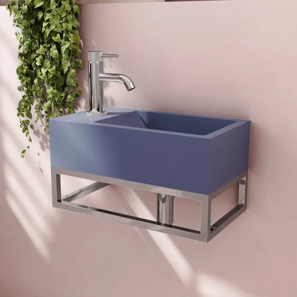 Harbour Basin Frame for Harbour Concrete 400mm Wall Hung Basin