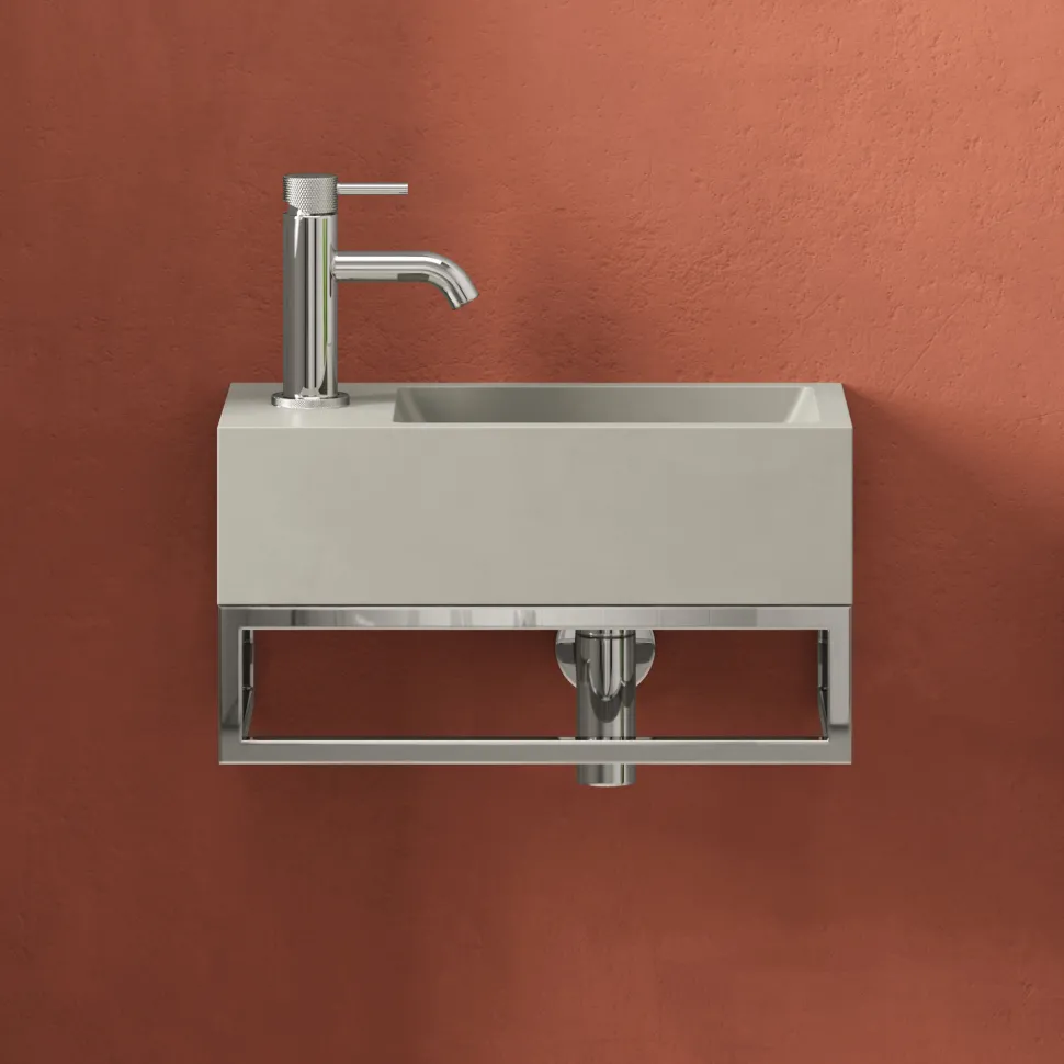 Harbour Basin Frame for Harbour Concrete 400mm Wall Hung Basin
