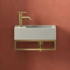 Harbour Basin Frame for Harbour Concrete 400mm Wall Hung Basin
