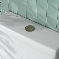 Harbour Cistern Flush Button 38mm - Brushed Brass
