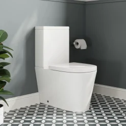 Harbour Clarity Back to Wall Rimless Comfort Height Toilet & Soft Close Seat