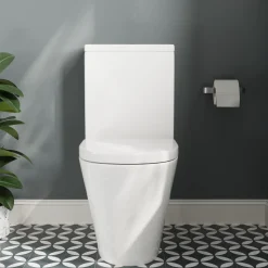 Harbour Clarity Back to Wall Rimless Comfort Height Toilet & Soft Close Seat