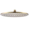 Harbour Clarity Brushed Brass Shower Head - 250mm