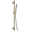Harbour Clarity Brushed Brass Slide Rail Shower Kit with Shower Handset & Hose