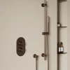 Harbour Clarity Brushed Bronze Concealed Shower Valve & Slide Rail Kit