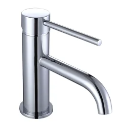 Harbour Clarity Chrome Basin Mixer Tap and Bath Shower Mixer Tap with Shower Kit
