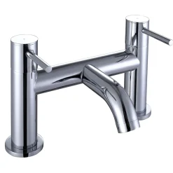 Harbour Clarity Chrome Deck Mounted Bath Filler