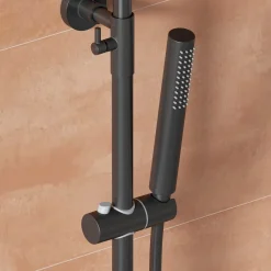 Harbour Clarity Cool Touch Round Thermostatic Rigid Riser Shower Kit