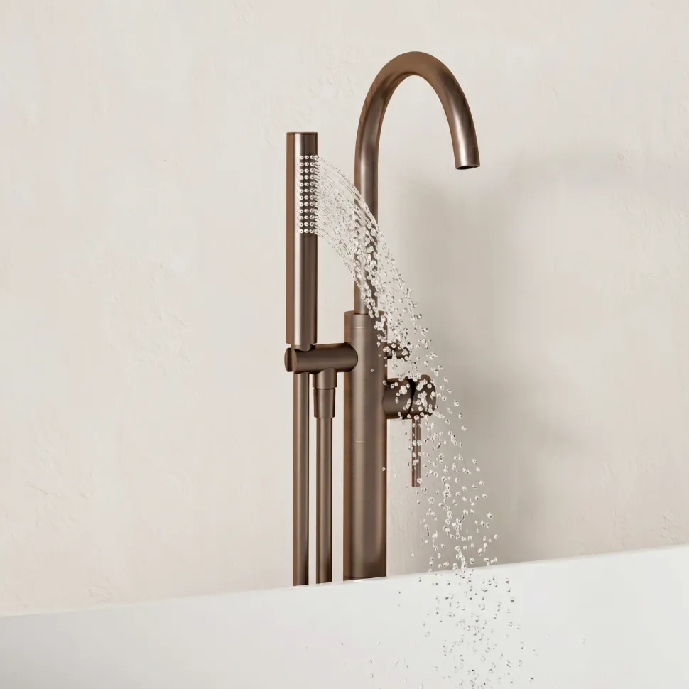 Harbour Clarity Freestanding Bath Shower Mixer Tap