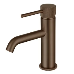 Harbour Clarity Knurled Basin Mixer Tap & Waste