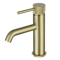 Harbour Clarity Knurled Basin Mixer Tap & Waste