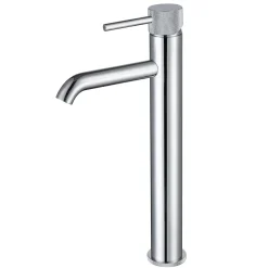 Harbour Clarity Knurled Tall Basin Mixer Tap