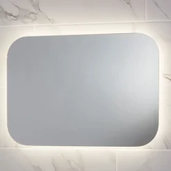 Harbour Clarity LED Bathroom Mirror with Demister Pad - 600 x 1200mm