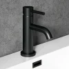 Harbour Clarity Matt Black Basin Mixer Tap