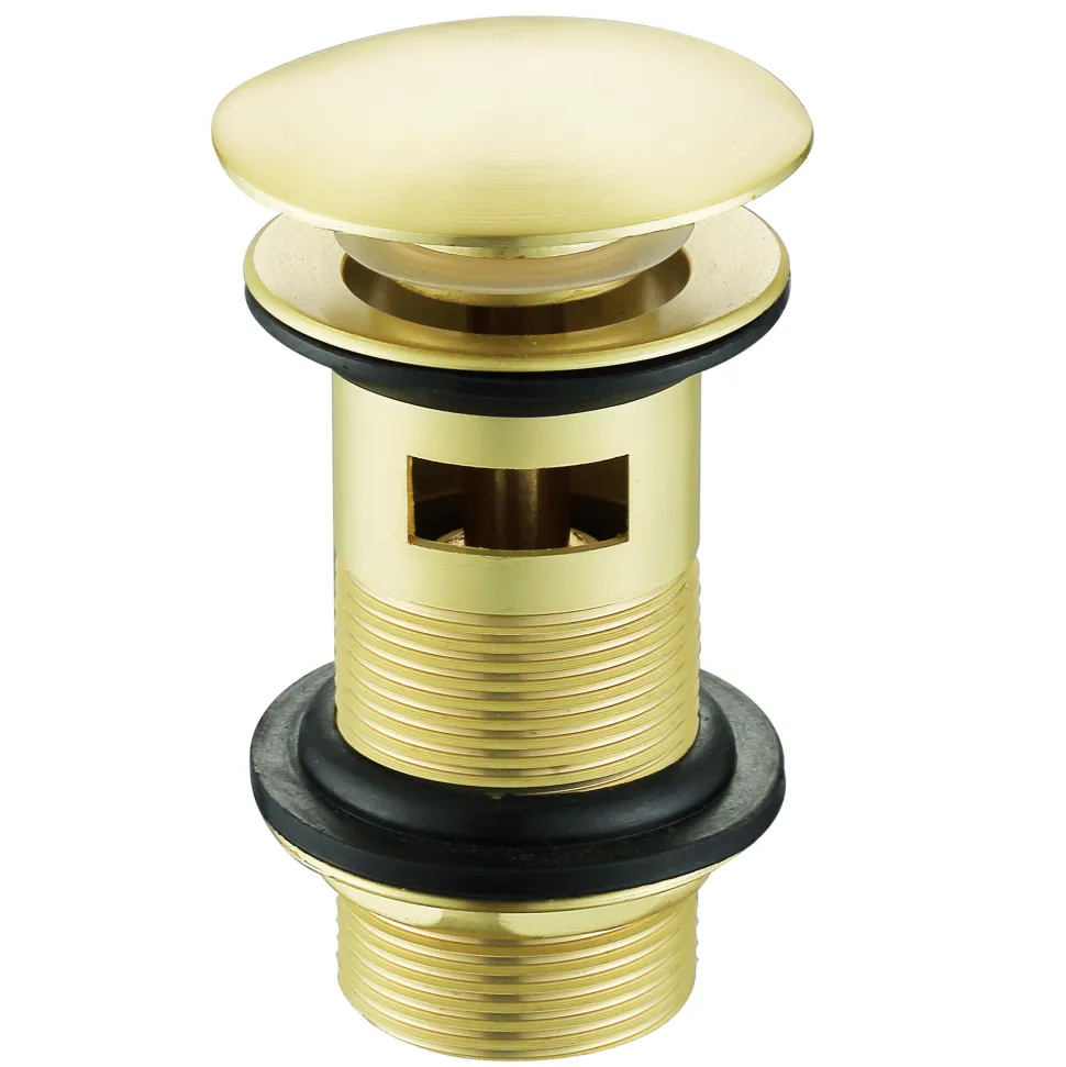 Harbour Clarity Mini Mono Basin Mixer Tap & Waste - Brushed Brass