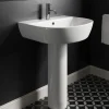 Harbour Clarity 555mm Basin & Full Pedestal