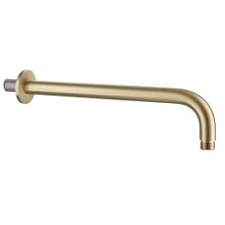 Harbour Clarity 310mm Brushed Brass Round Shower Arm