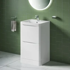 Harbour Clarity 500mm Floorstanding Vanity Unit & Basin