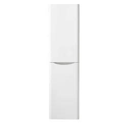 Harbour Clarity 1500mm Tall Bathroom Storage Unit - Gloss White