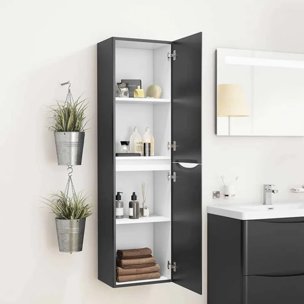 Harbour Clarity 1500mm Tall Wall Mounted Cabinet