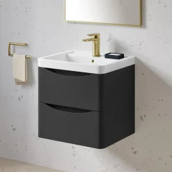 Harbour Clarity 500mm Wall Mounted Vanity Unit & Basin