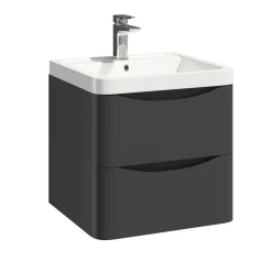 Harbour Clarity 500mm Wall Mounted Vanity Unit & Basin