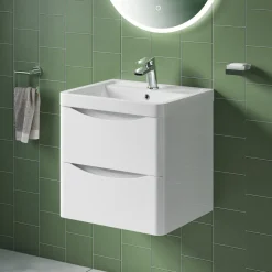 Harbour Clarity 500mm Wall Mounted Vanity Unit & Basin
