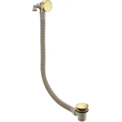 Harbour Clarity Overflow Bath Filler - Brushed Brass