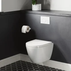 Harbour Clarity Rimless Wall Hung Toilet & Soft Close Seat