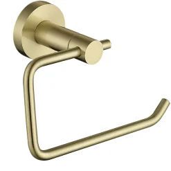 Harbour Clarity Toilet Roll Holder - Brushed Brass