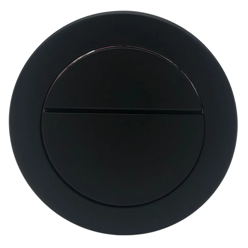 Harbour Concealed Cistern Flush Button - Matt Black