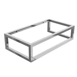 Harbour Concrete 400mm Cloakroom Wall Hung Purple Basin & Frame