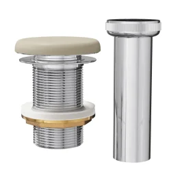 Harbour Concrete Unslotted Extendable Basin Waste