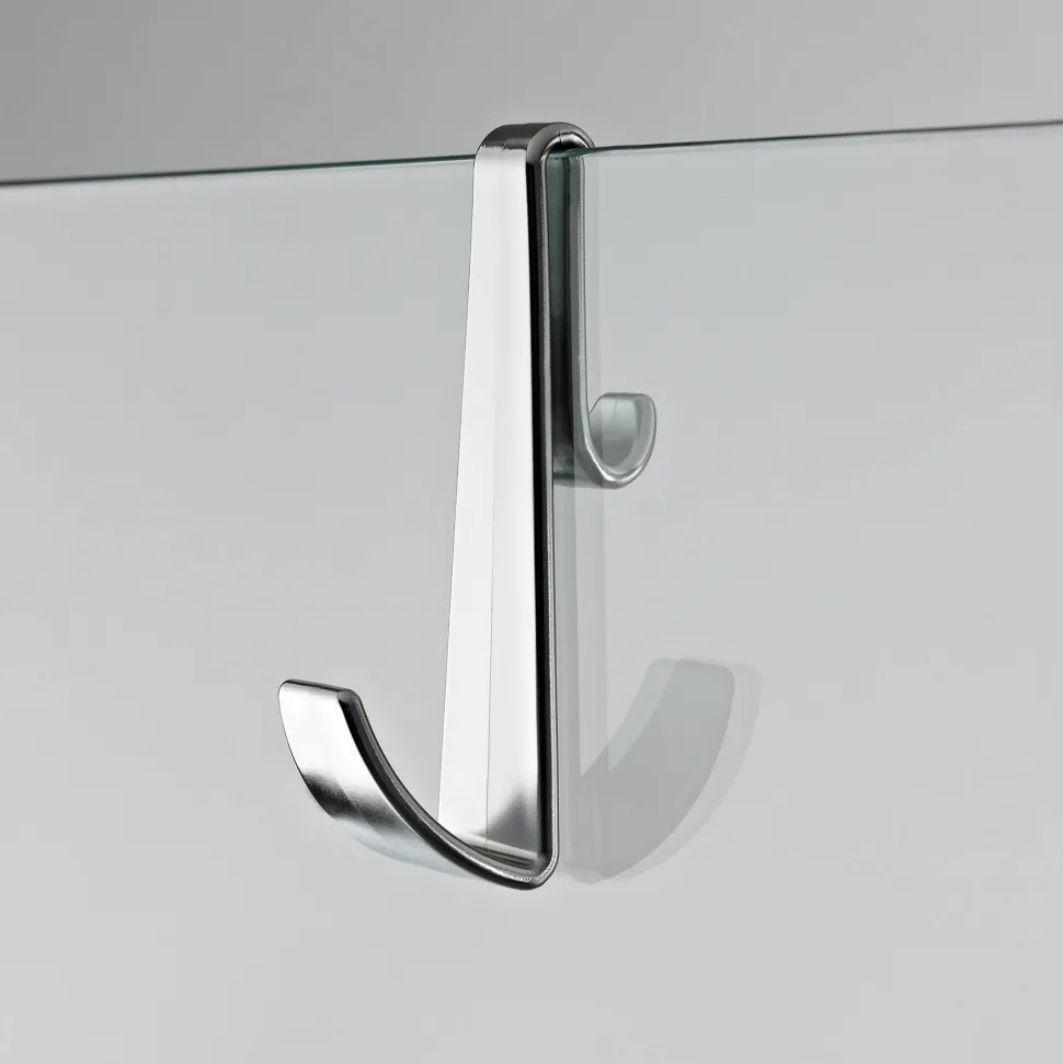 Harbour Contour Chrome Robe Hook for Frameless Enclosures